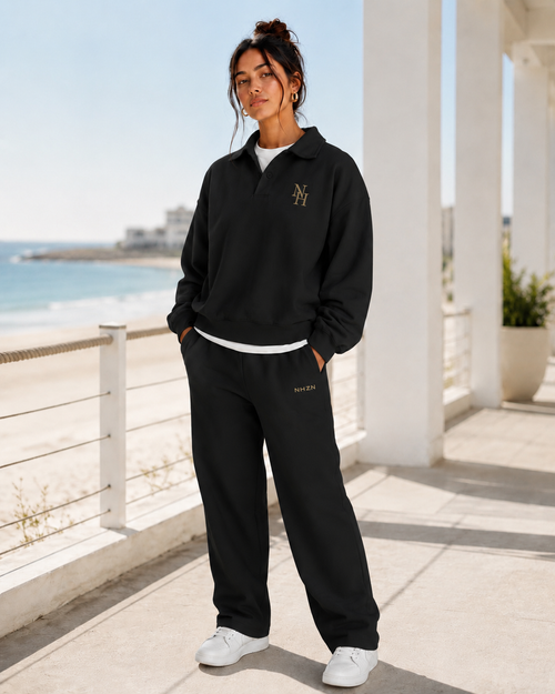 Relaxed Polo Sweat