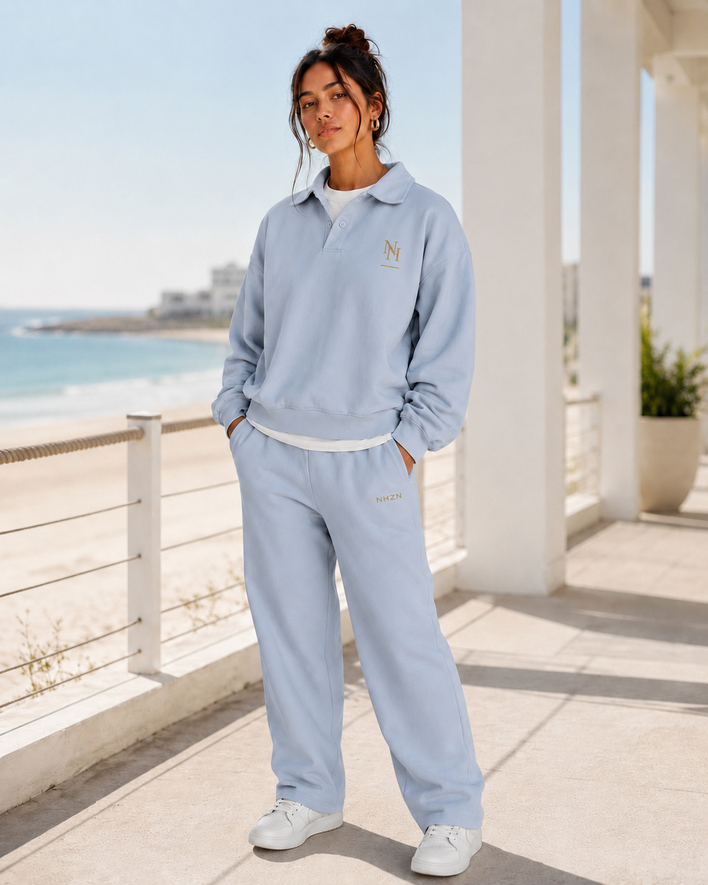 Relaxed Polo Sweat